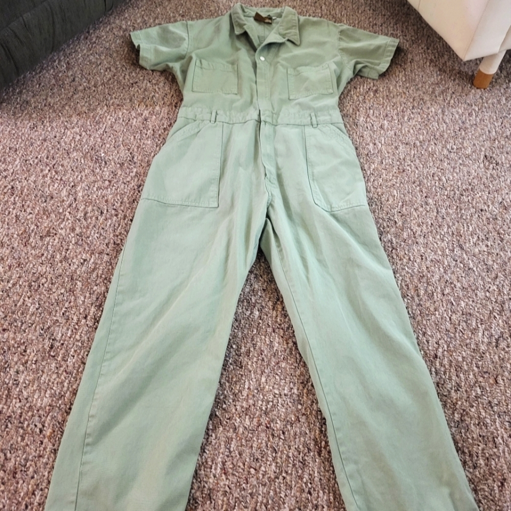 Big Bud Press Sage Green Jumpsuit 1X